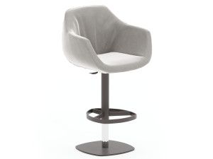 Кожаный мягкий стул