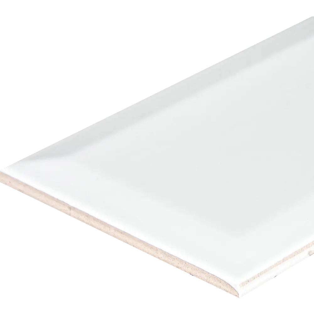 Плитка настенная Golden Tile Metrotiles 10x20 см 0.88 м² цвет белый 82762266 STLM-2095777 - Вид №1