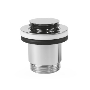 Простой и быстрый сливной клапан для умывальника Click-clack с функцией "всегда открыто"-24284020 TRES