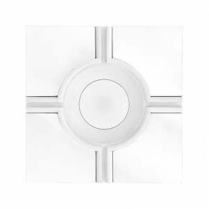 Зеркало квадратное в белой раме Jagger от Eichholtz EICHHOLTZ ДИЗАЙНЕРСКИЕ 247155 Белый