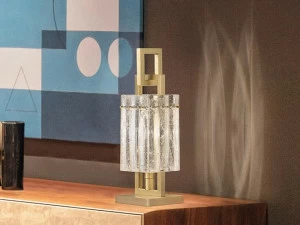 Masiero Настольная лампа из стекла накаливания Crek