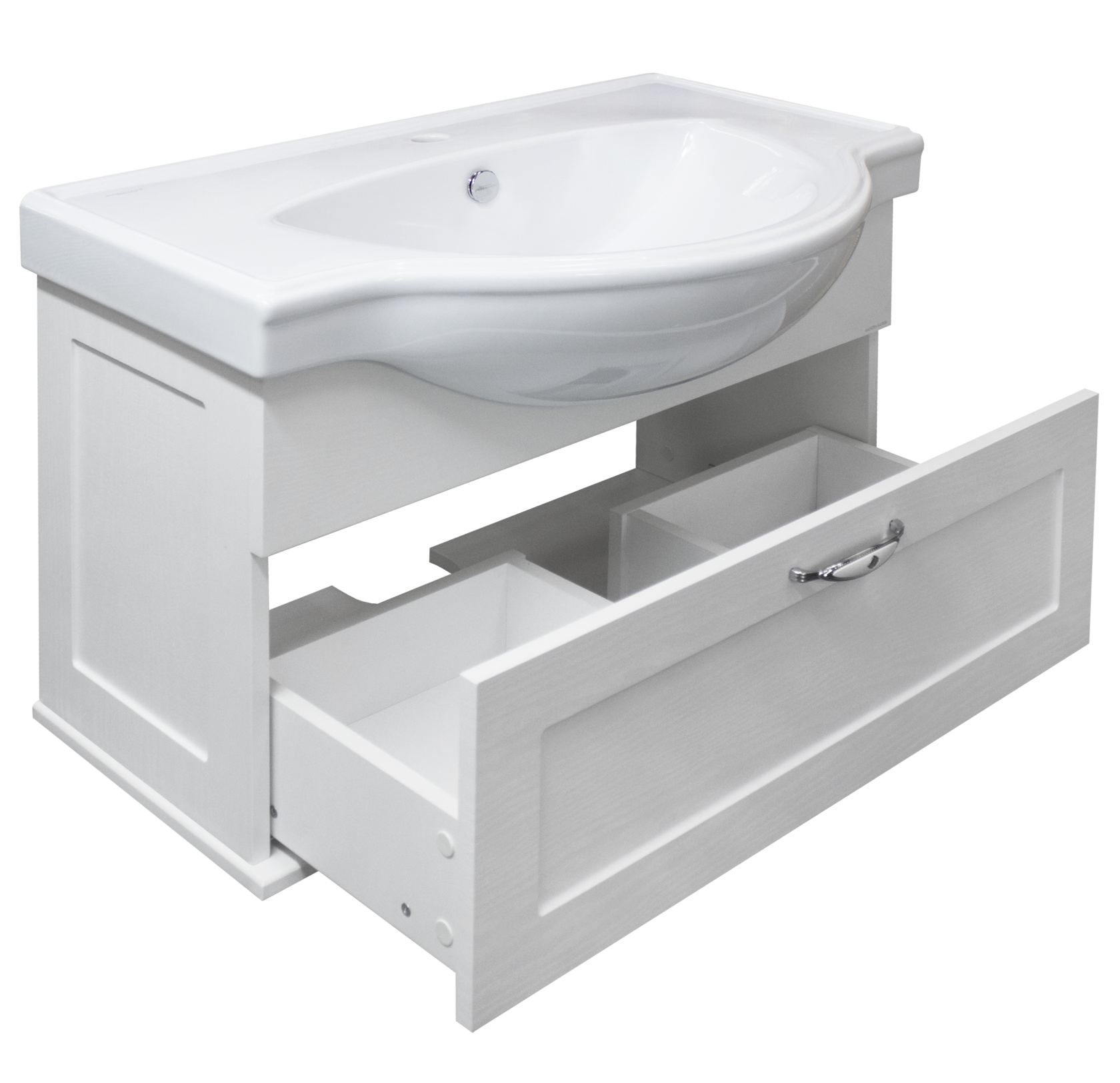 Тумба «Сlassic 90» подвесная SANITA LUXE CLSSLCW90011W1 - Вид №6