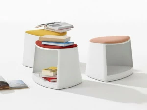 arper Табурет на колесиках с контейнерным отсеком Cila go