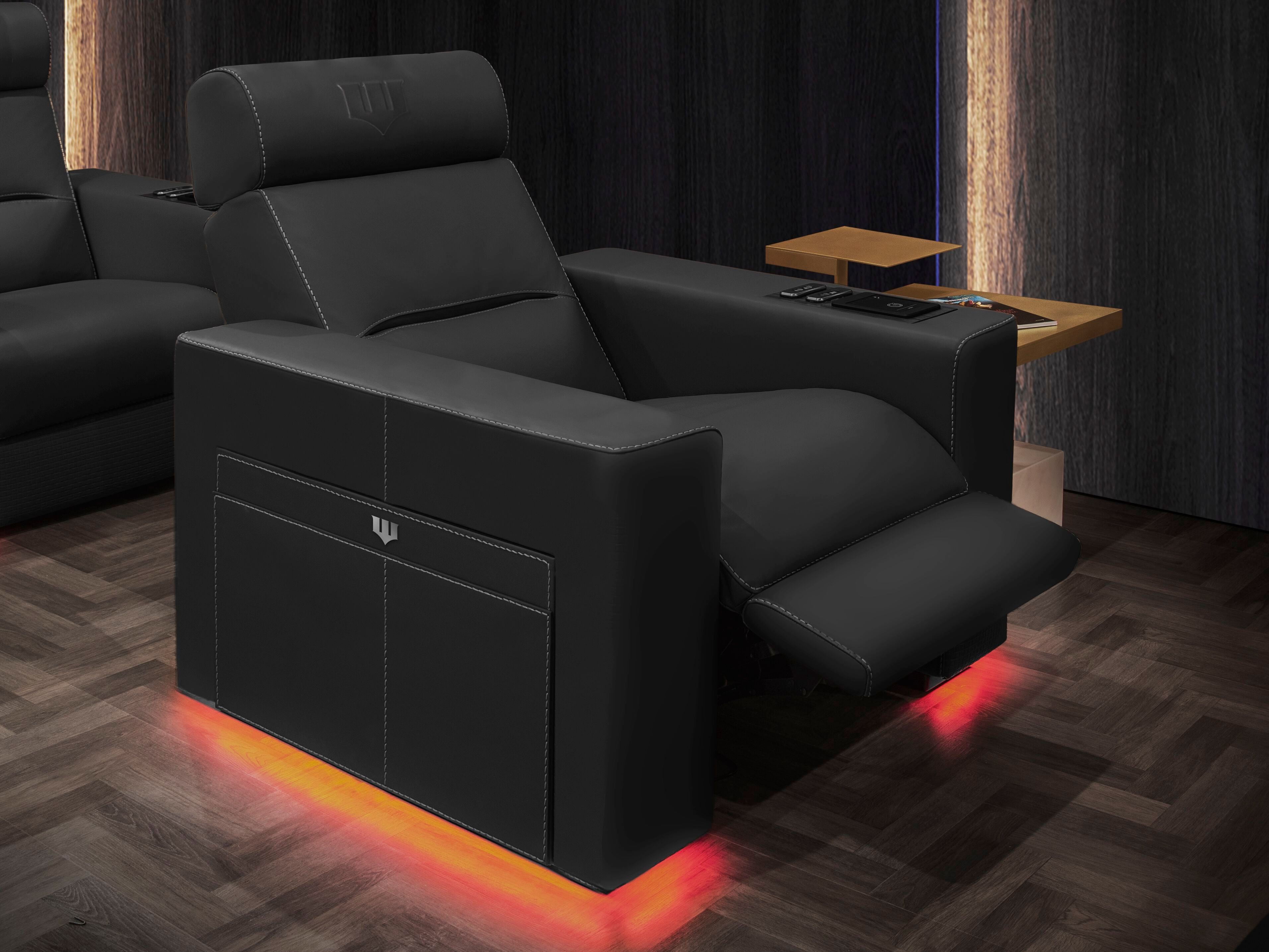 Кожаное кресло для домашнего кинотеатра Wayne Enterprises Home Collection WE-176 ARCH-00104750