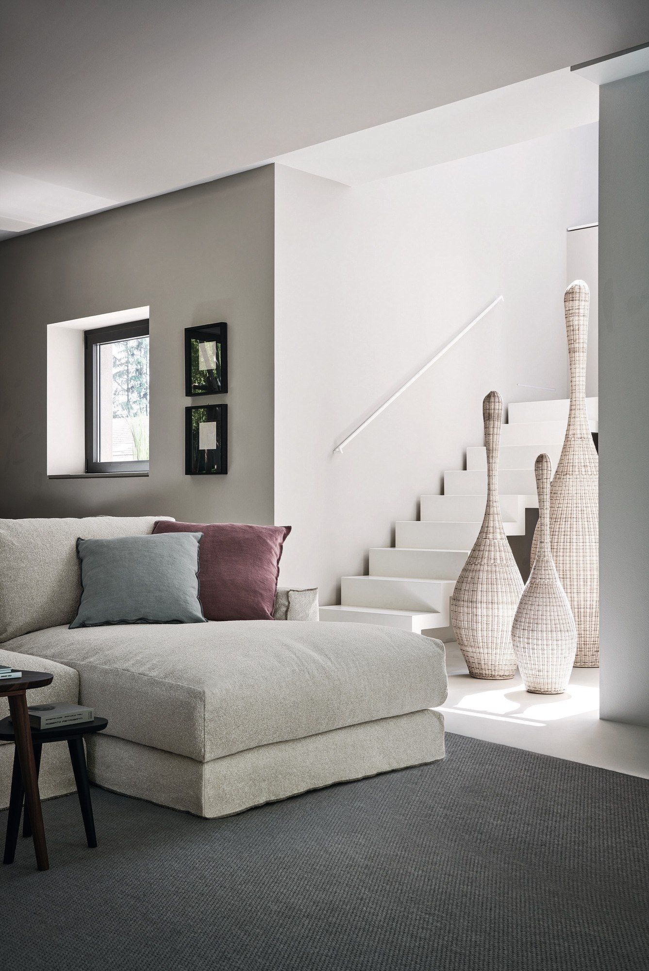 Угловой диван из ткани с полуостровом Gervasoni Loll ARCH-00033065 - Вид №4