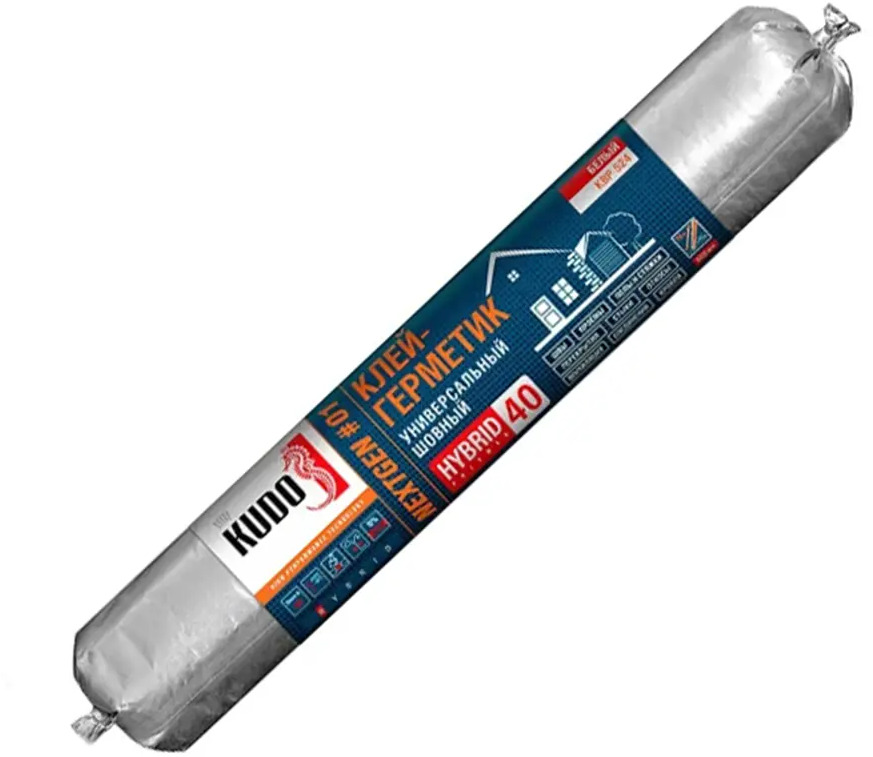 91609290 Клей-герметик гибридный Kudo Nextgen 40 KBP-524 белый 600 мл STLM-0857895