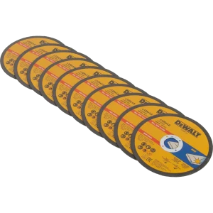 Диск отрезной по нержавеющей стали тип 41 Dewalt 125x22.2x1 мм, 10 шт. 81896140 STLM-2008165
