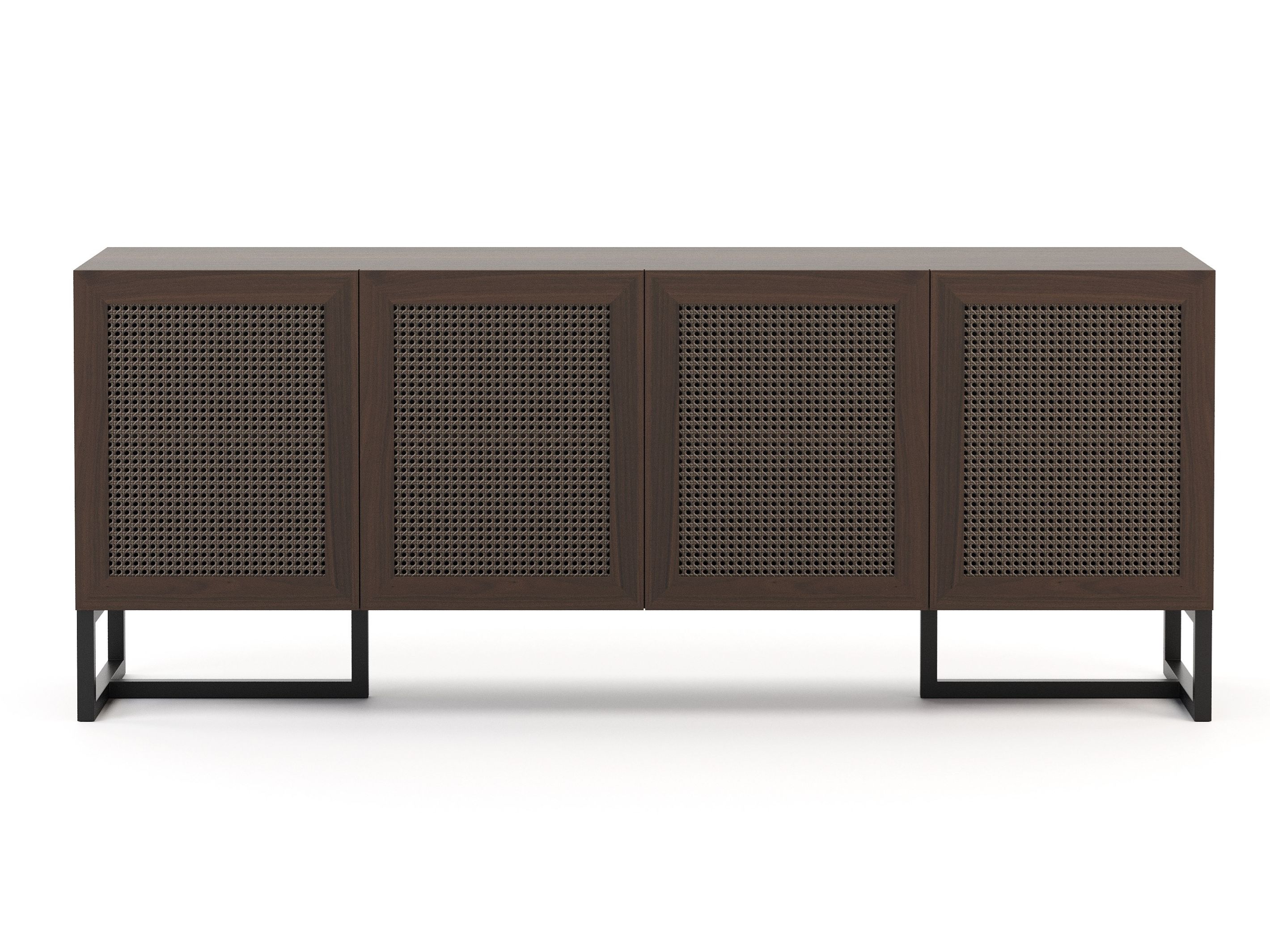 Шкаф из грецкого ореха с распашными дверями Stylish Club порт ARCH-00140305 - Вид №1