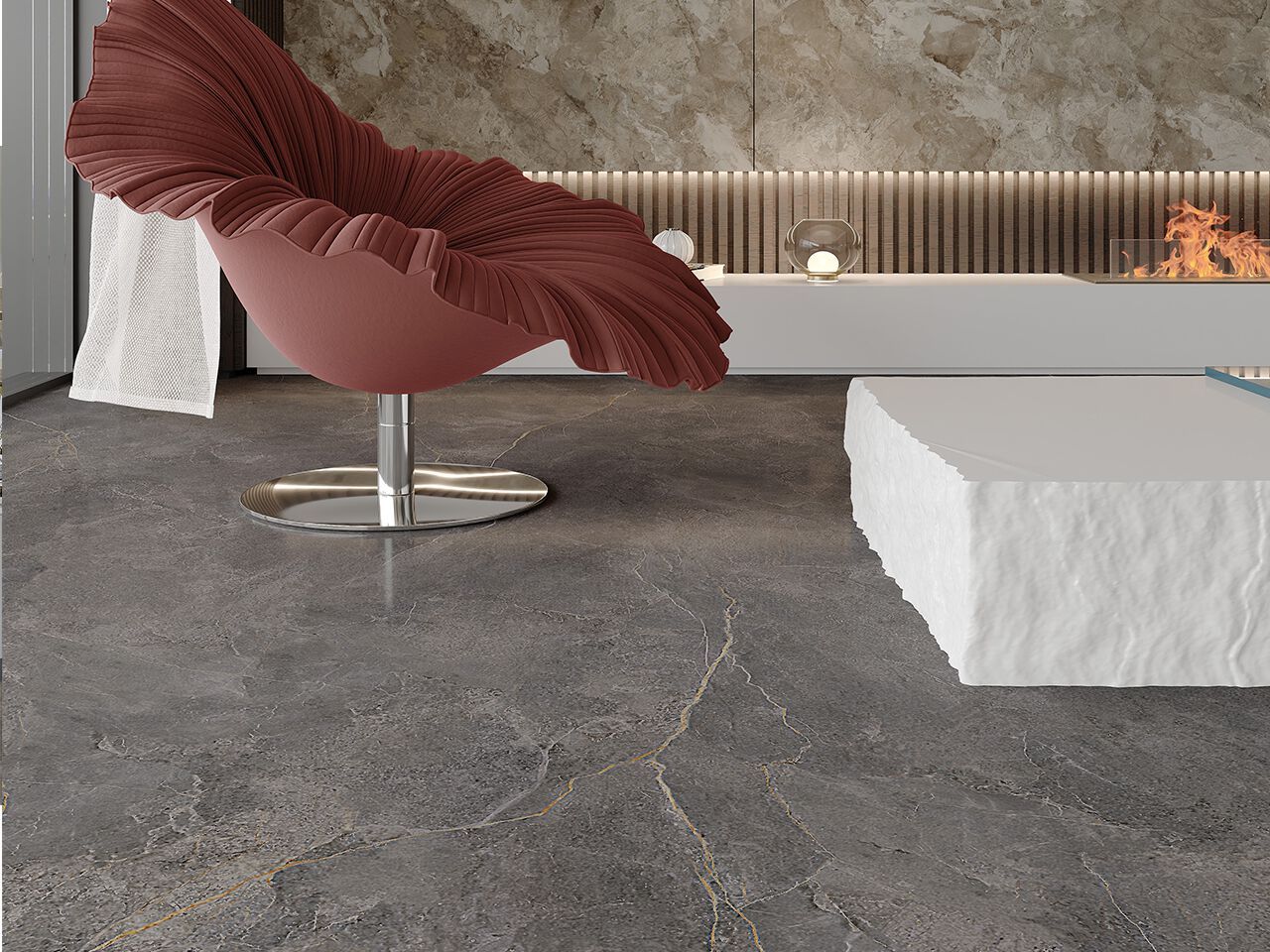 Мраморный пол / покрытие GANI MARBLE TILES SOVERAIA GREY ARCH-00081891