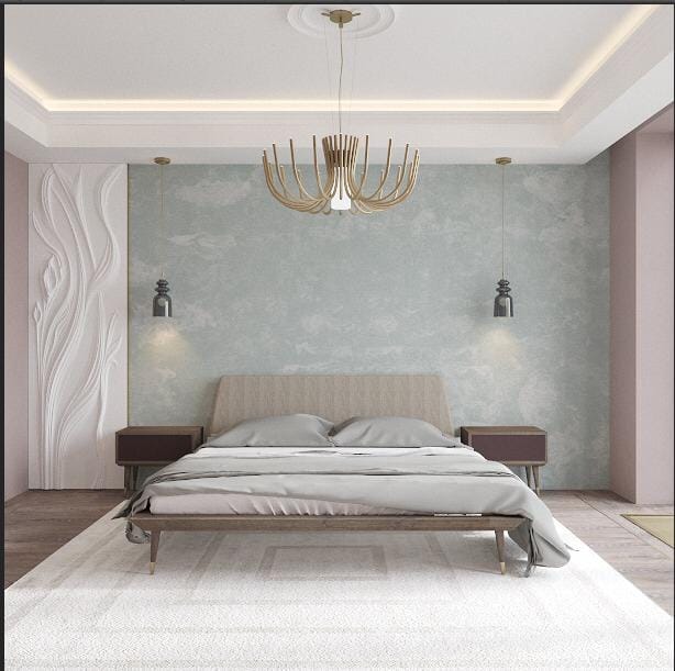 Трехмерная декоративная гипсовая панель WallDeco KALA ARCH-00090294 - Вид №1