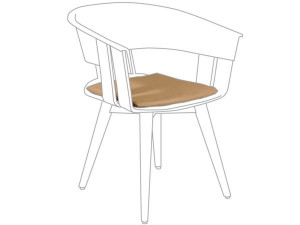 10.00.1542 Подушка кресла Nordlicht Outdoor sahara Mbm