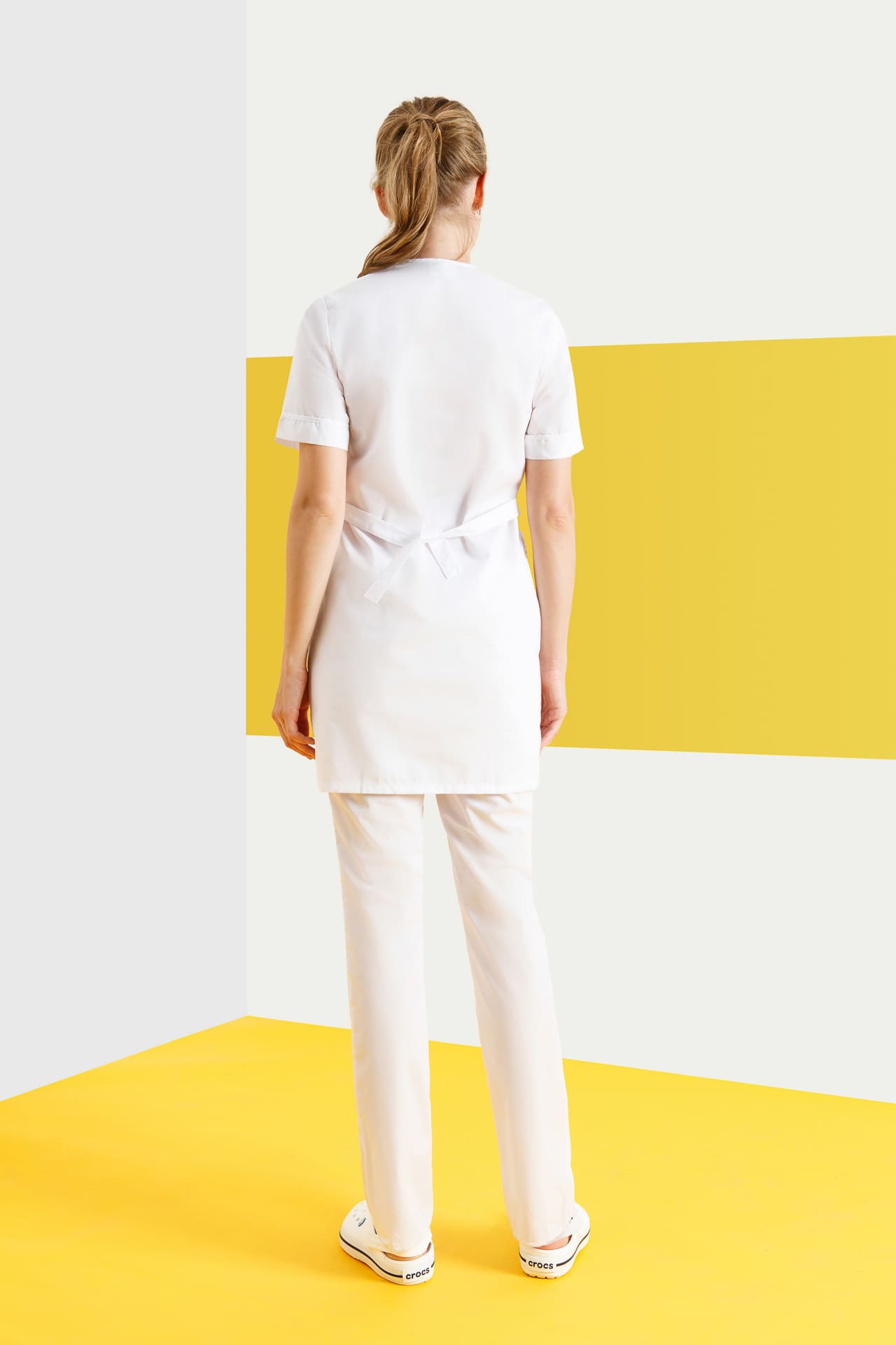 66236 Халат "Сервис" белый  Медицинская одежда  размер 52/158-164 Спецодежда  - Вид №5