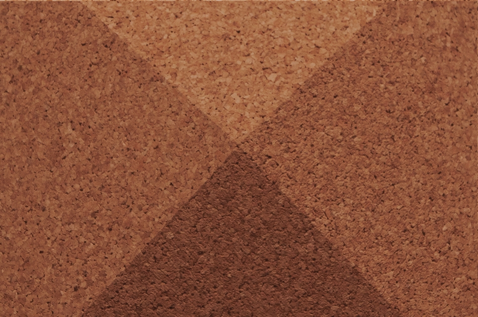 313 311 616 Пробковая 3D-плитка для стен Porto Terracotta GRANORTE 3DForms - Вид №2