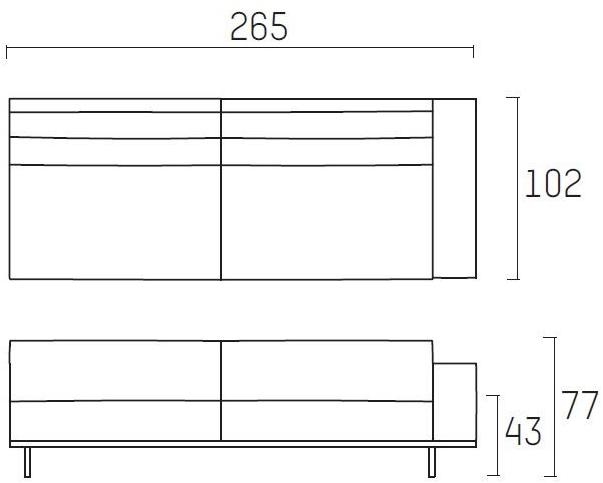 Piet Boon Модульный диван с огнестойкой обивкой Don living Pbc 06.100/102/103/ - Вид №12
