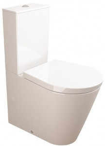 Набор Sanitana компакт GLAM: чаша BTW + сливной бачок + крышка с механизмом (микролифт)