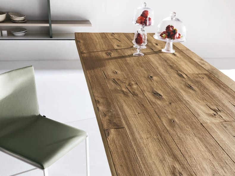 Прямоугольный стол из дерева и стекла Lago Air ARCH-00100183 - Вид №2