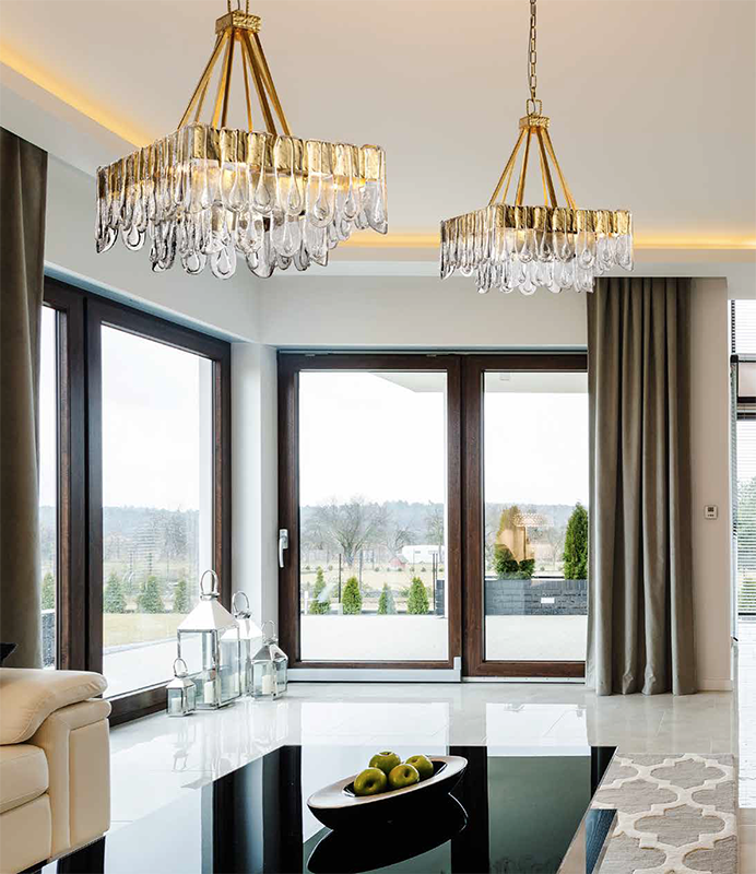 Люстра  STILLUX 20623/SG  - Вид №1