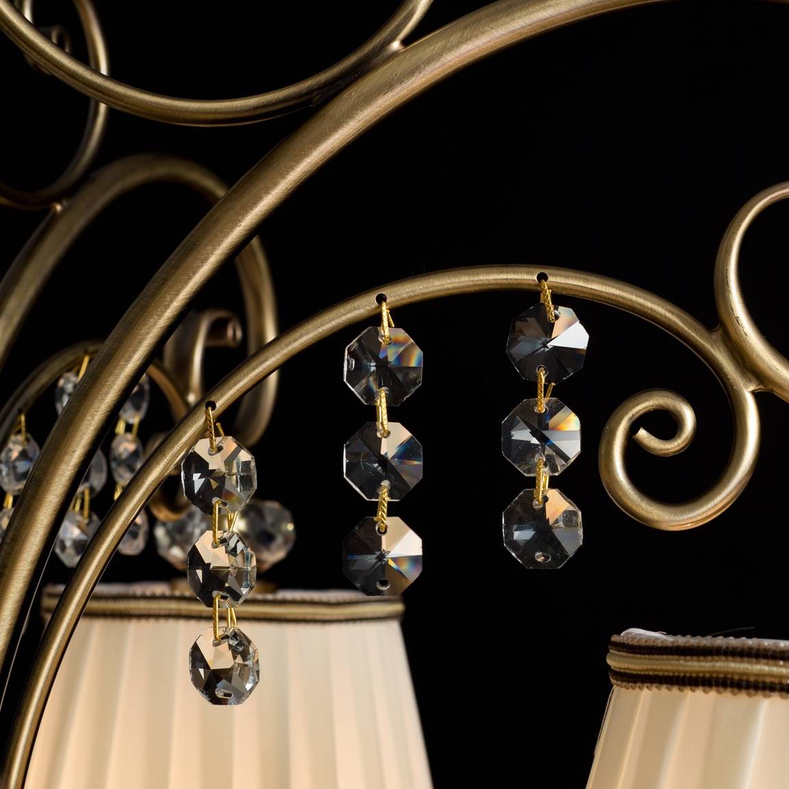 Подвесная люстра Arte Lamp Fabbro A2079LM-5AB ARTE LAMP ДИЗАЙНЕРСКИЕ, FABBRO 056352 Белый  - Вид №3