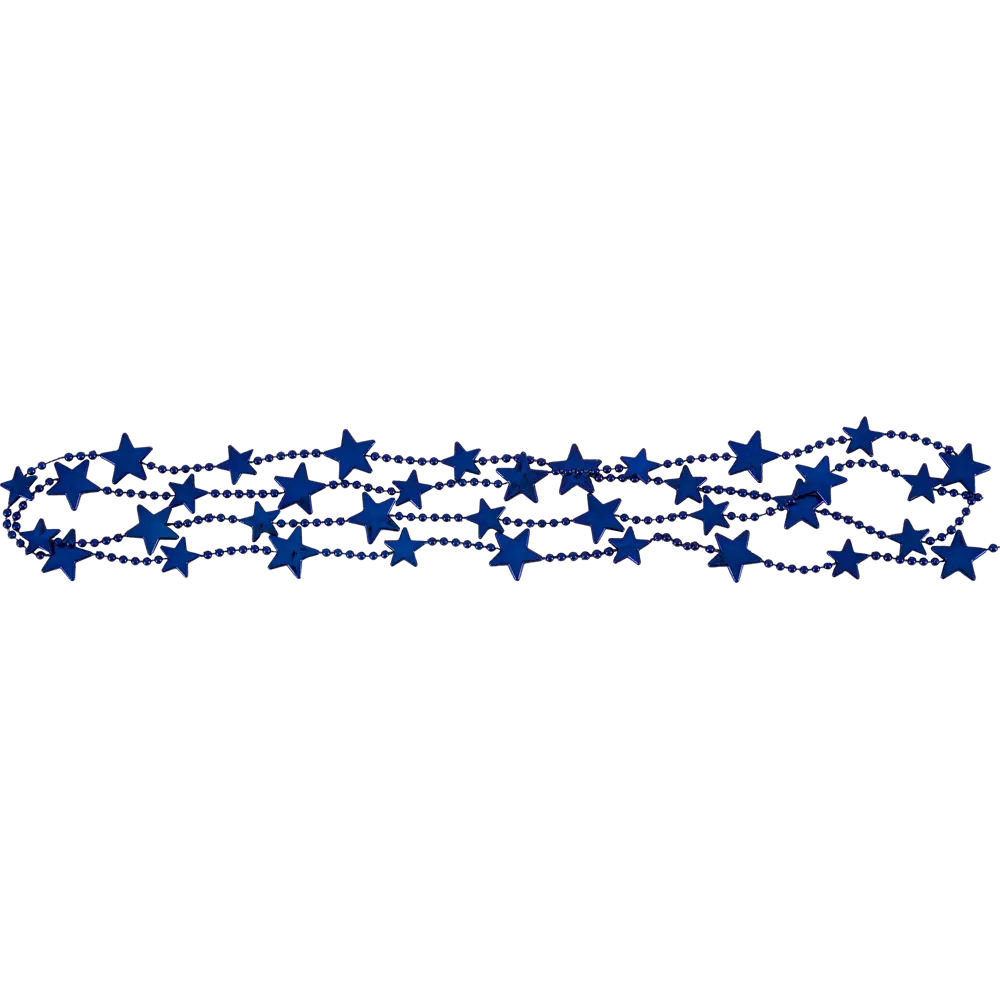 Гирлянда пластиковая Christmas "Звездочки" 180 см голубой Santreyd STLM-2199413 - Вид №1