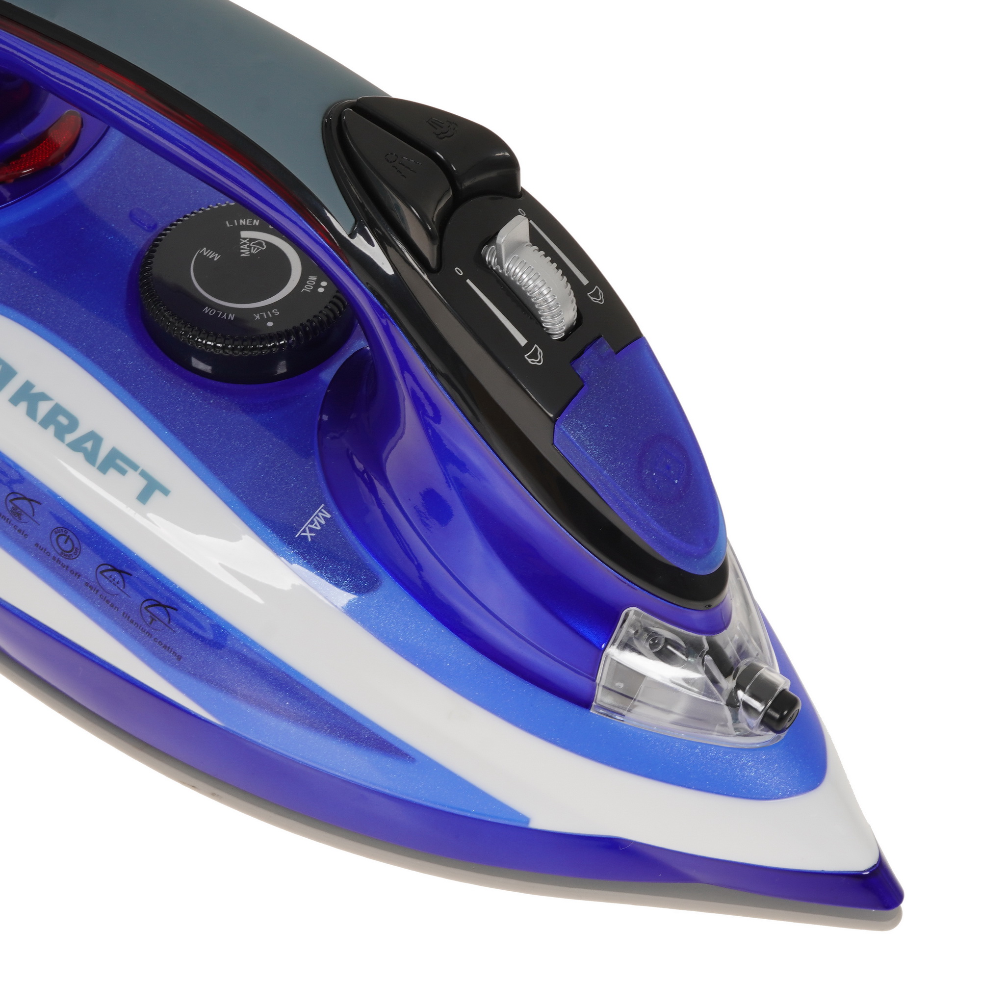 5350762 Утюг Kraft KF-CI2420A синий STDN-0139001 - Вид №4