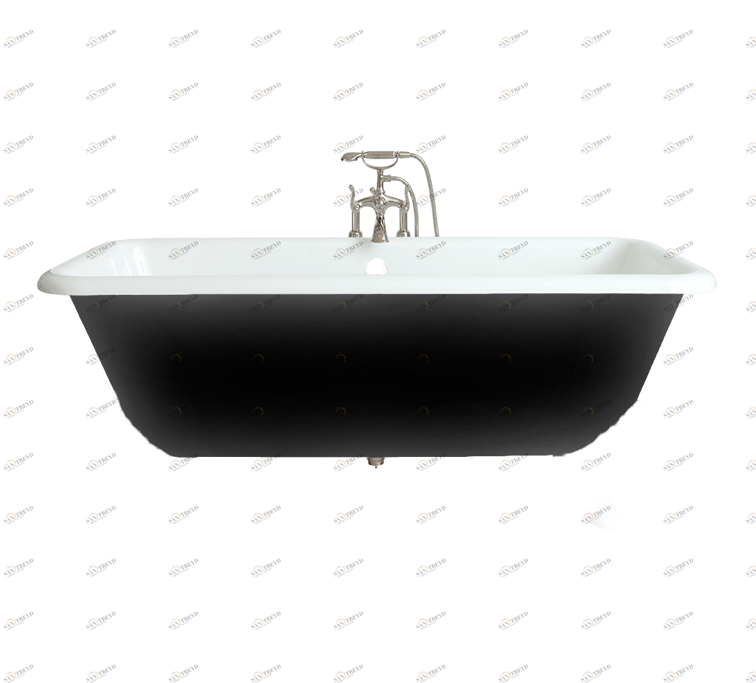 Gentry Home Bexley Cast iron bathtubs with feet Ral 9005 GH102358 