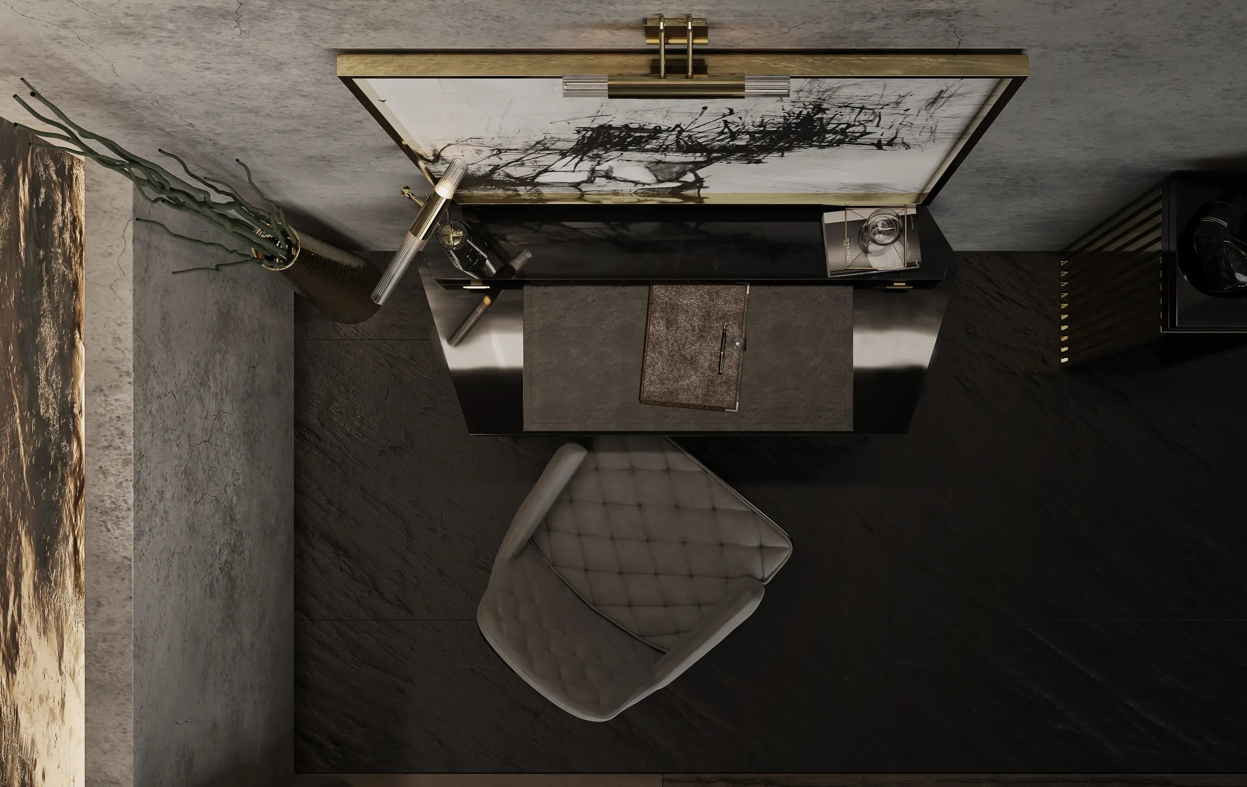 Технический настенный светильник LUXXU Waterfall 195 - Вид №3