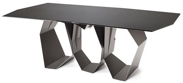 Ronda Design Прямоугольный металлический стол для гостиной sun-id-1498124 - Вид №4