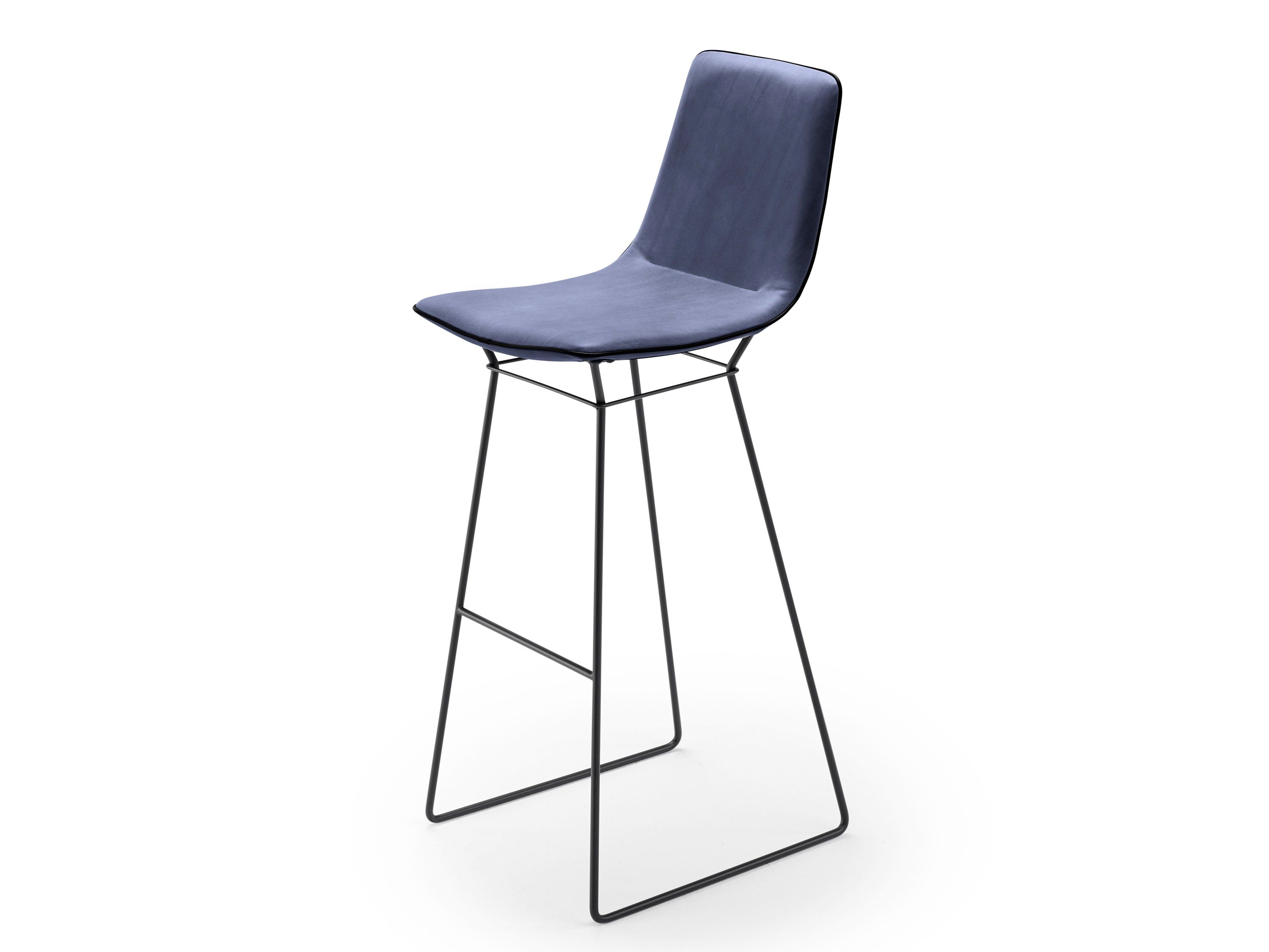 Высокий кожаный табурет Freifrau AMELIE COUNTER STOOL HIGH ARCH-00129073 - Вид №2