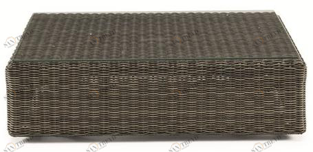 Ethimo Низкий садовый столик из ethimo etwick® Cube Cbtb20gl