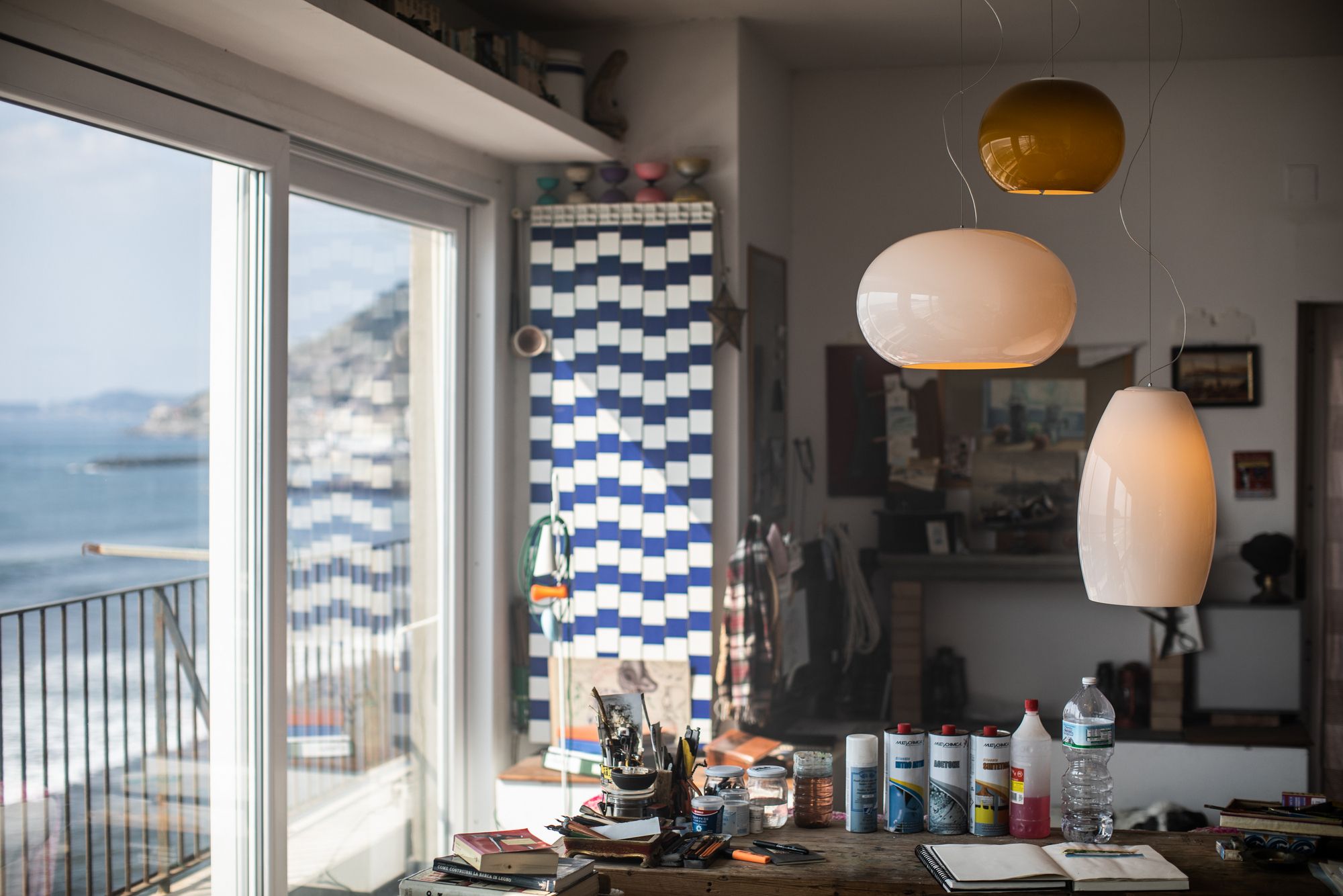 Выдувное стекло светодиодный подвесной светильник Foscarini Buds ARCH-00036974 - Вид №6