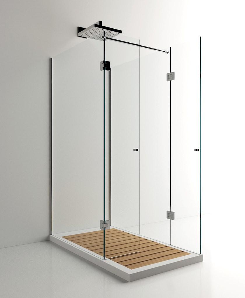 MOMA Design Решетчатый прямоугольный поддон с твердой поверхностью  Osw  - Вид №1