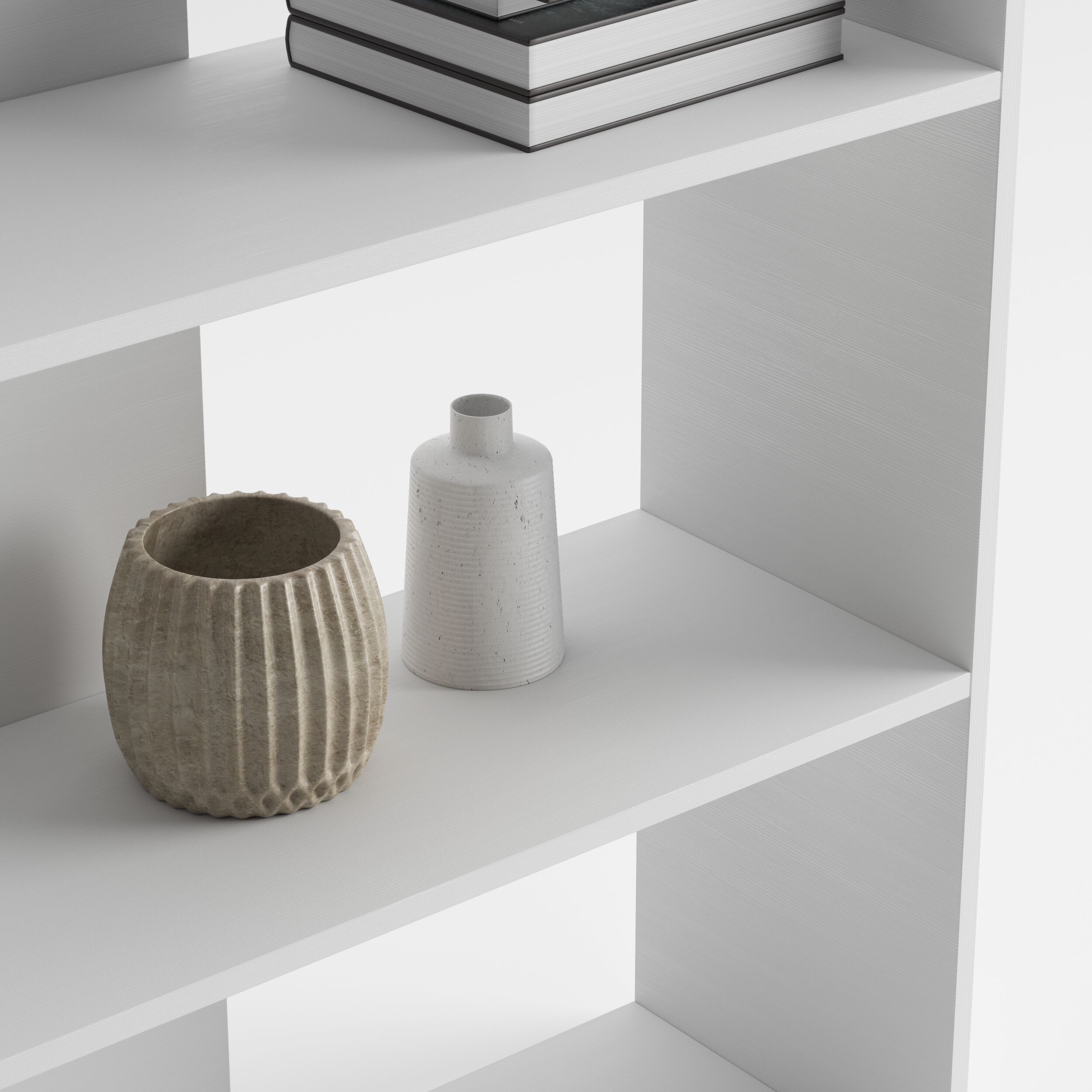 Отдельно стоящий книжный шкаф в облагороженном виде Mobili Fiver Rachele ARCH-00078937 - Вид №5