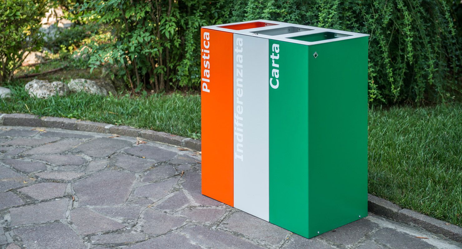 Стальная корзина для мусора для утилизации отходов Studio Città ECO BIN ARCH-00062260 - Вид №2