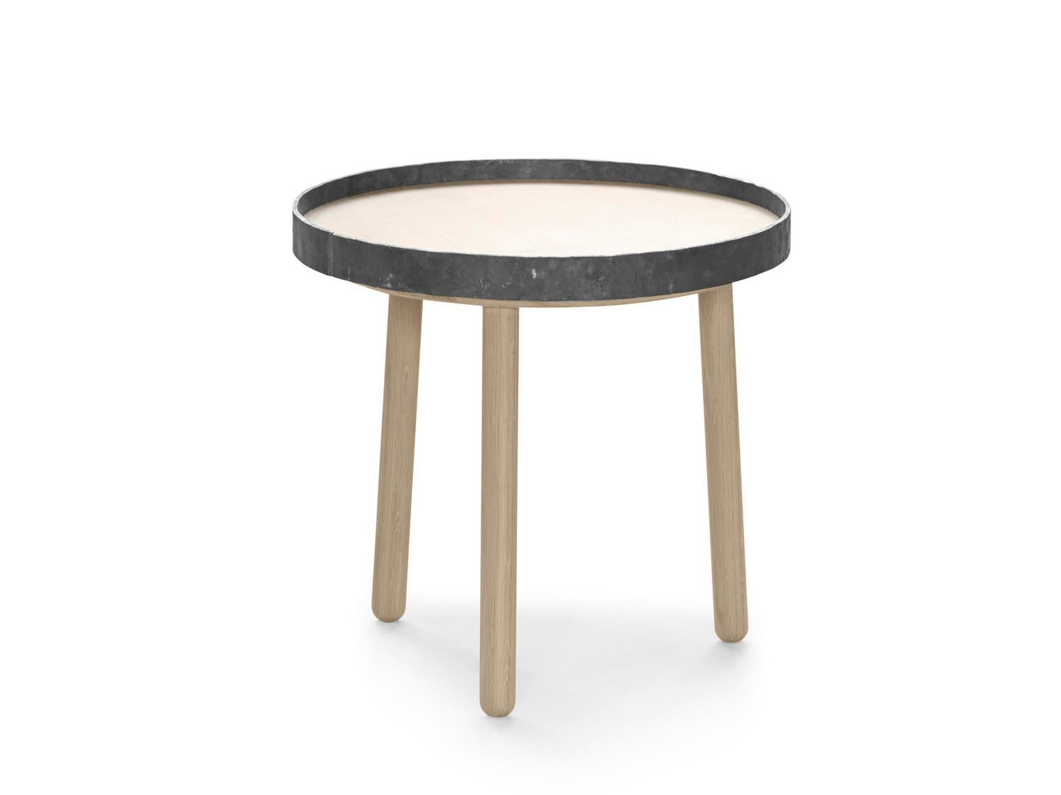 Деревянный круглый журнальный столик ALKI ARCH-00121652 - Вид №1