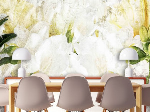 Обои с цветочными мотивами