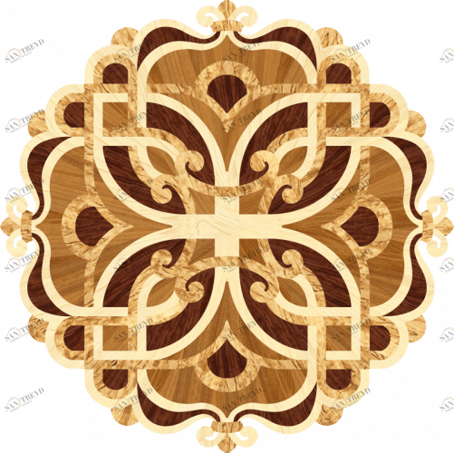 Розетка Золотой век Русская классика 46071