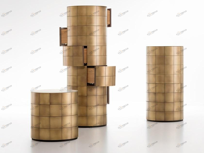 DE CASTELLI Комод из металла Pandora sun-id-1453576