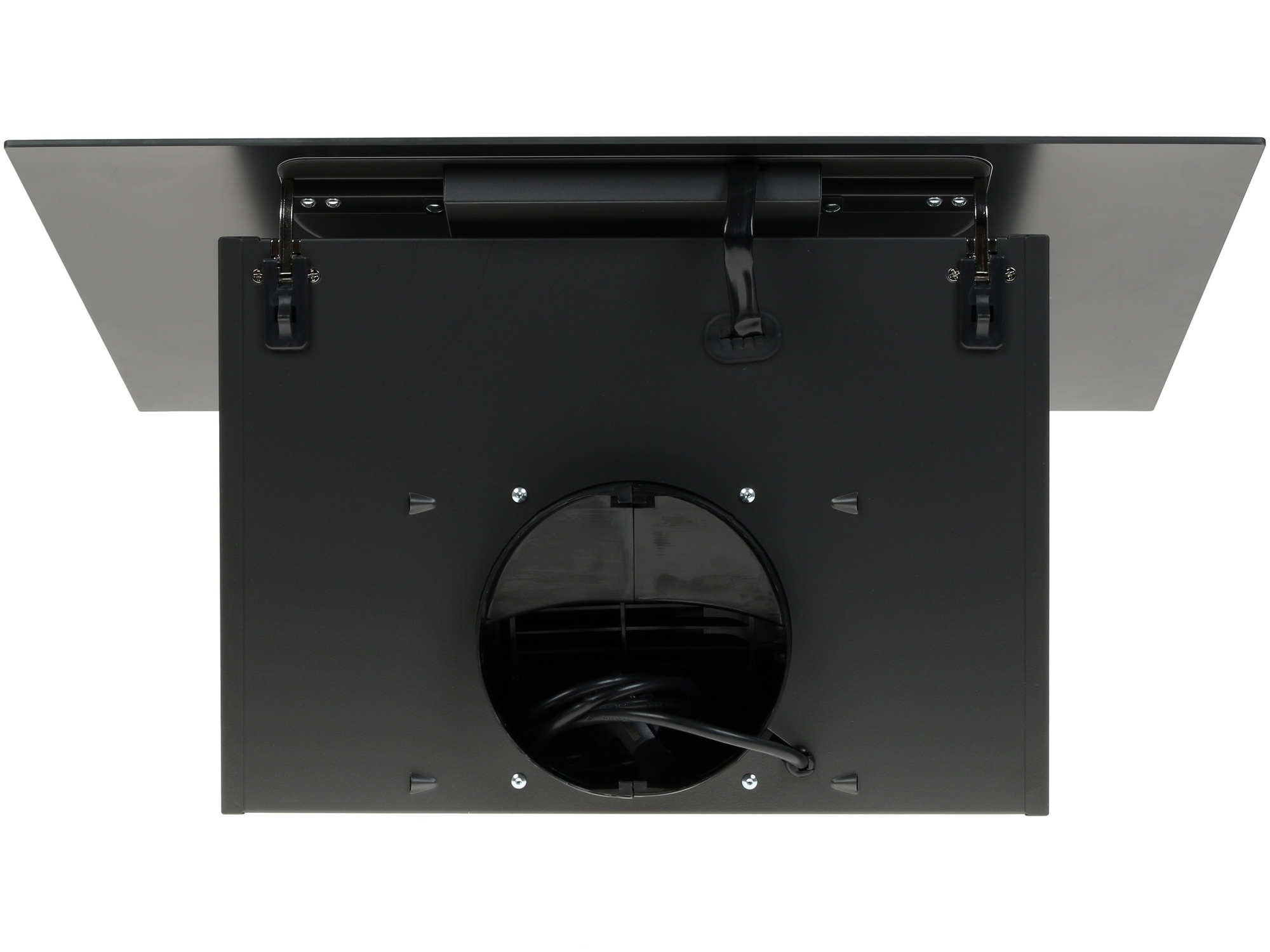 1109675 Вытяжка наклонная Jetair PRAGA 60/A/BL черный/черный STDN-0030178 - Вид №3