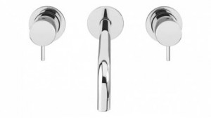 T1.16.3F Смеситель для раковинины настенный с автоматическим клапаном Waterrevolution Line FLOW