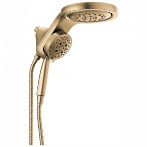 58680-25 HydroRain® H2Okinetic® 5-регулировочная душевая лейка два в одном Delta Faucet Universal Showering Хром