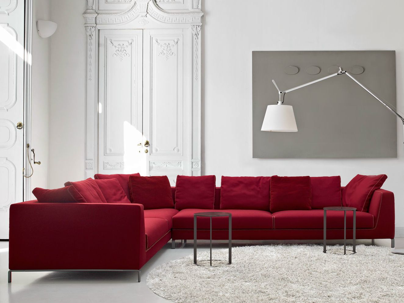 Угловой диван из ткани B&B Italia ARCH-00050600 - Вид №2