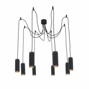 Подвесная люстра Favourite Kinescope 2452-8P FAVOURITE ДИЗАЙНЕРСКИЕ, KINESCOPE 312747 Черный