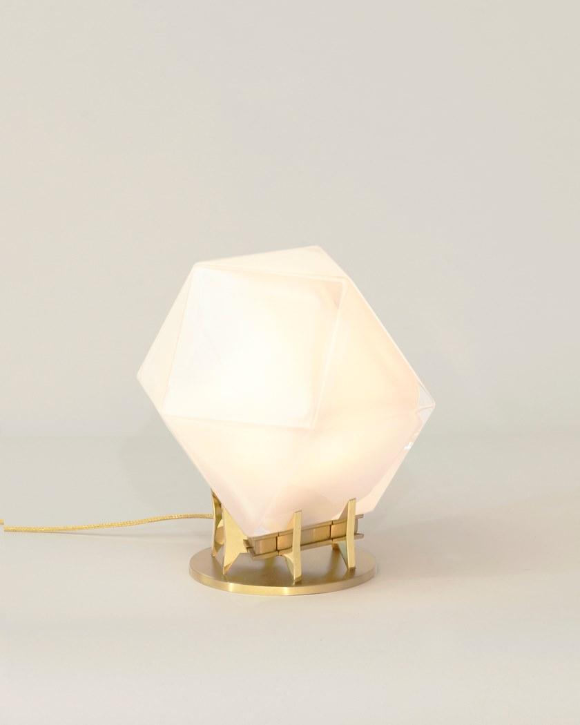 GABRIEL SCOTT Настольная лампа накаливания из дутого стекла Welles sun-id-1384684 - Вид №7