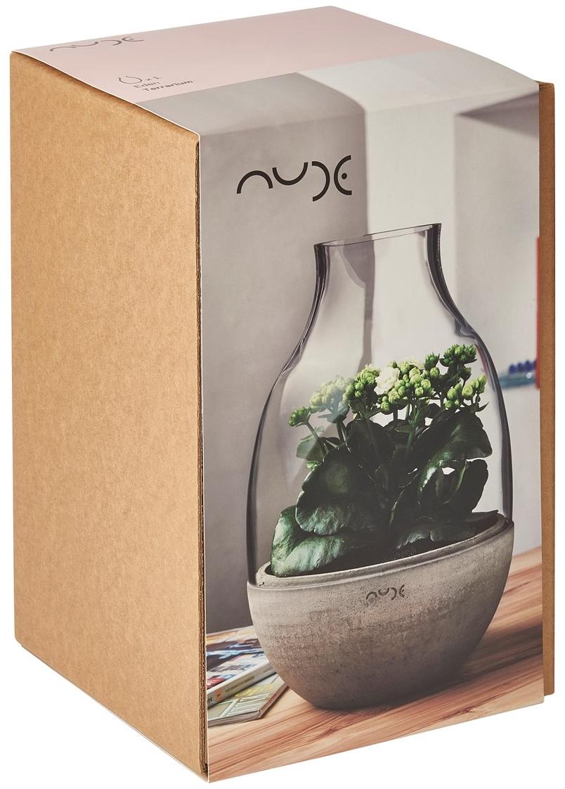 NUDE Хрустальная ваза на бетонном основании Eden sun-id-1348447 - Вид №4