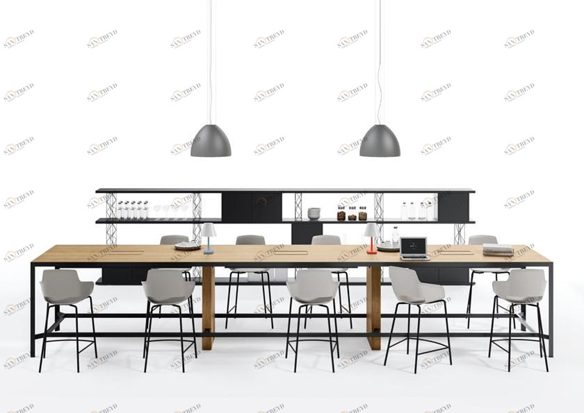 Sinetica Прямоугольный стол для совещаний Frame + sun-id-1466904