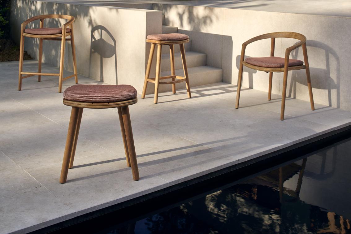 Табурет барный 61 teak Manutti Solid MNST07 - Вид №2