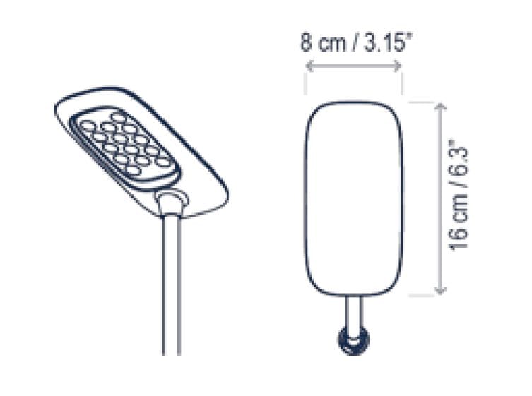 Светодиодный световой столб Bover птичка ARCH-00072844 - Вид №5