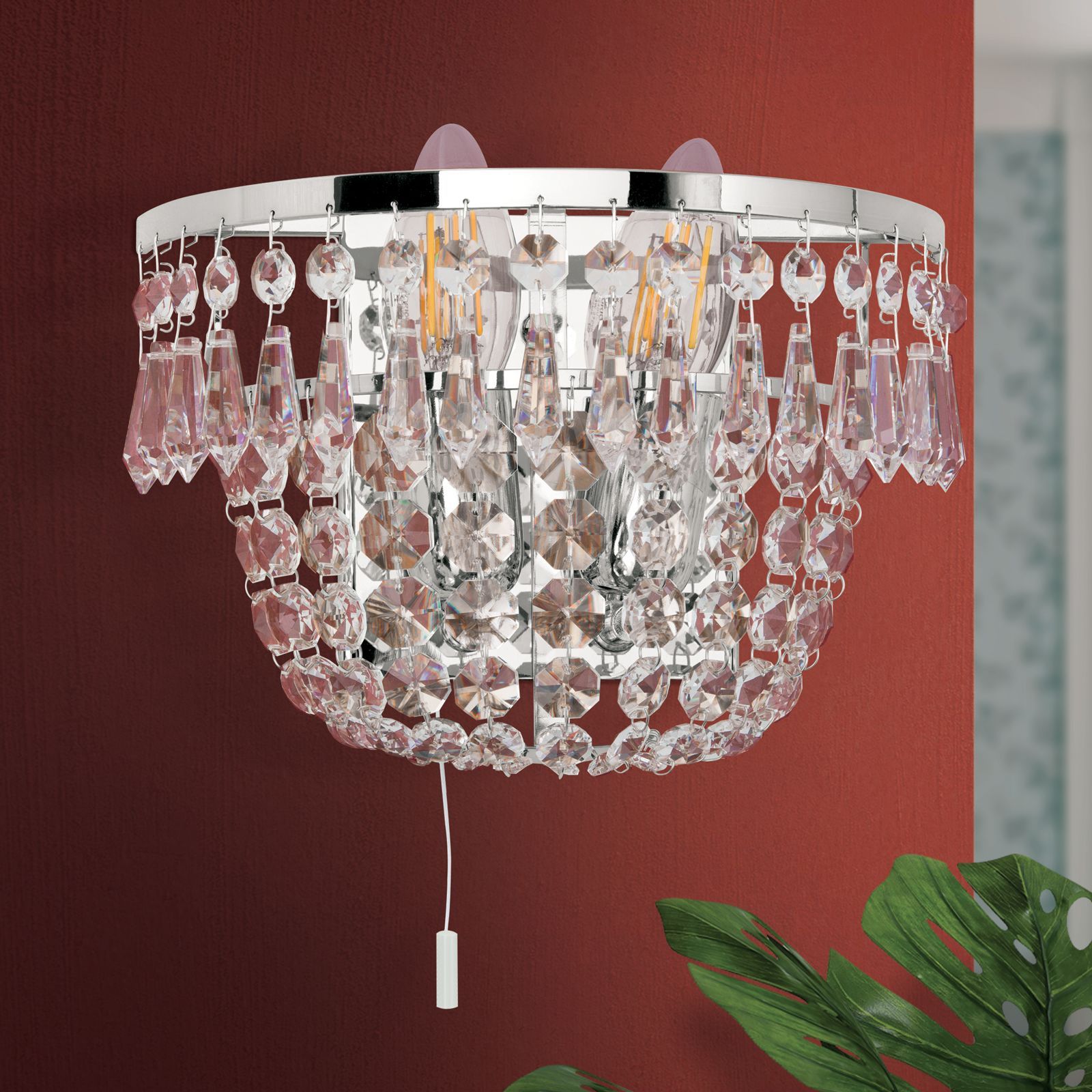 Настенный светильник с кристаллами Orion Sheraton ARCH-00013097 - Вид №1