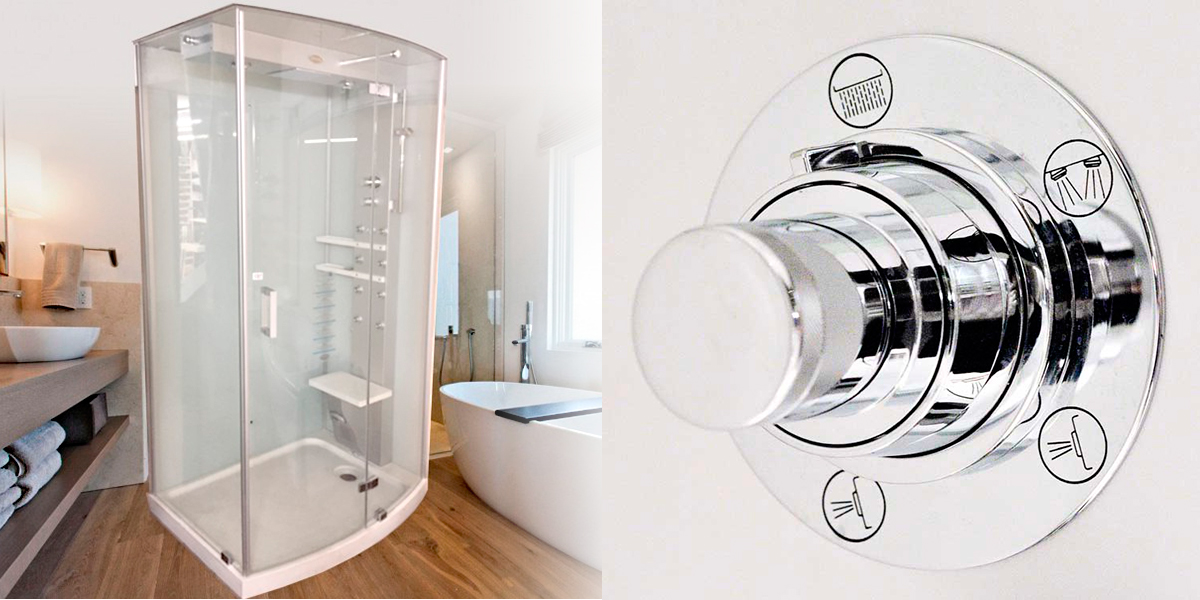 Душевая кабина Mynima 120 TT 9447-984A Dx Jacuzzi 9447984ADX - Вид №3