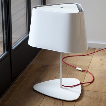 Designheure Lampe petit nuage Blanc bord noire лампа настольная 106443 - Вид №1